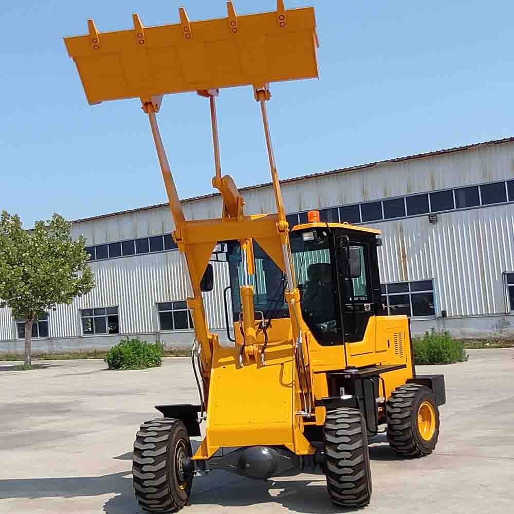 Compact Loader With 840mm Dump Reach For Efficient Unloading Operations