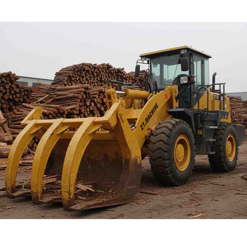 Wheel Loader With 110kN Breakout Force For Digging And Loading Tough Materials
