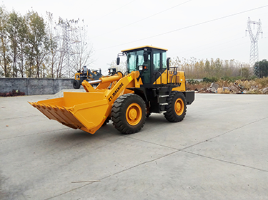 Wheel loader for forestry