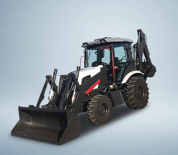 Retroescavadora de construção da marca ZT para venda