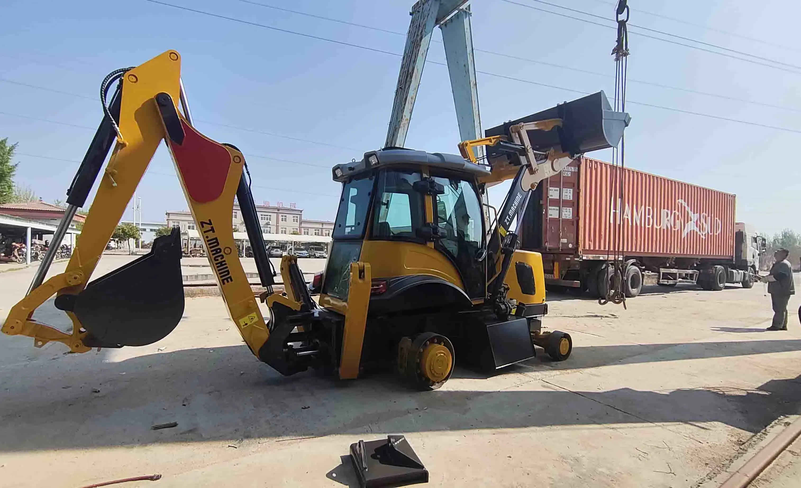 جرافة ZT. MACHINE ZTW30-25 ذات المحراث الخلفي للبيع في المكسيك