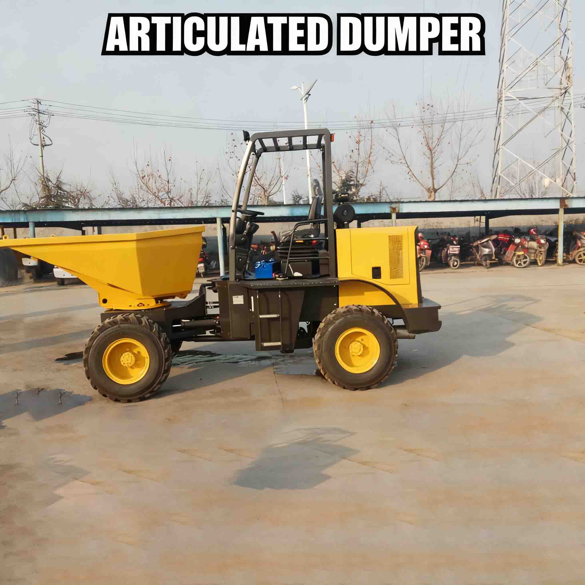 1500kg Capacity Mini Dumper For Sale