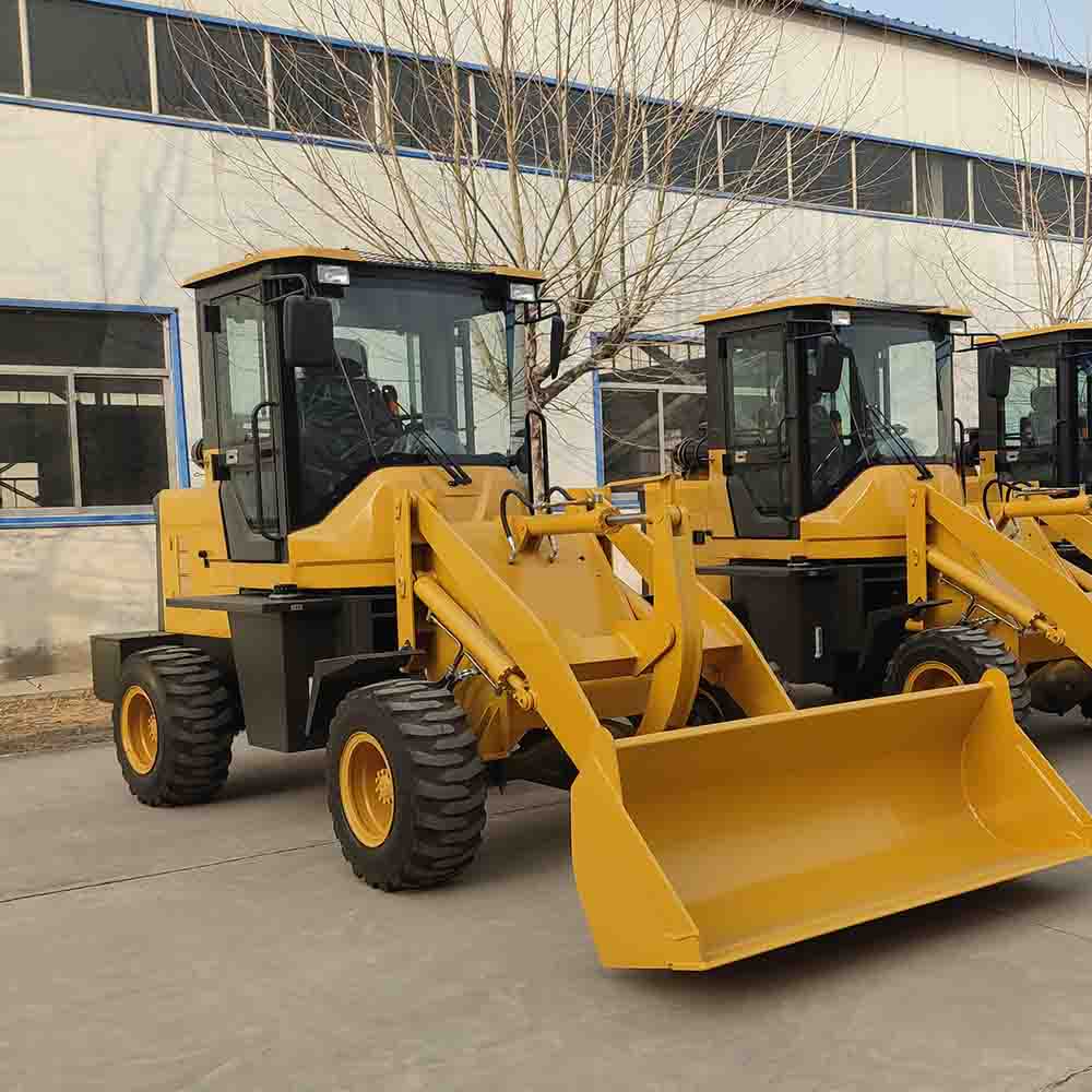 Compact Loader With 840mm Dump Reach For Efficient Unloading Operations