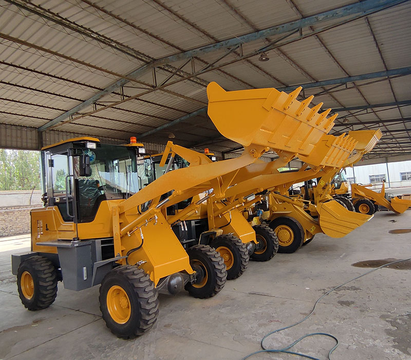 Efficient Wheel Loader With High Maneuverability