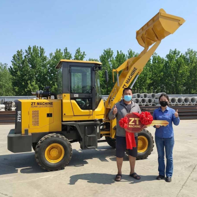 ZT916 Wheel Loader Successfully Delivered to Indonesia