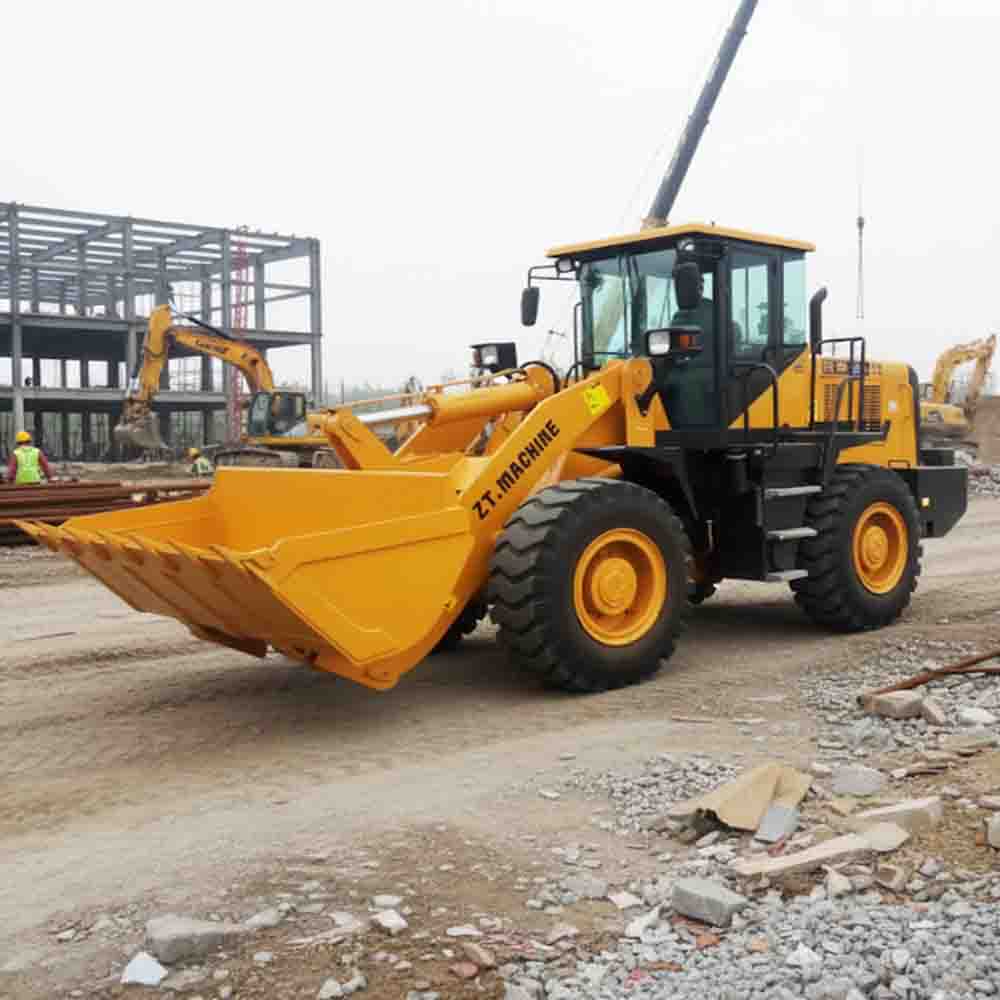 Wheel Loader With 3 Tons Rated Load And 1.7m³ Bucket