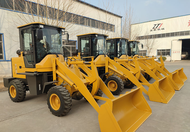 Cargadora de ruedas de servicio pesado para demolición