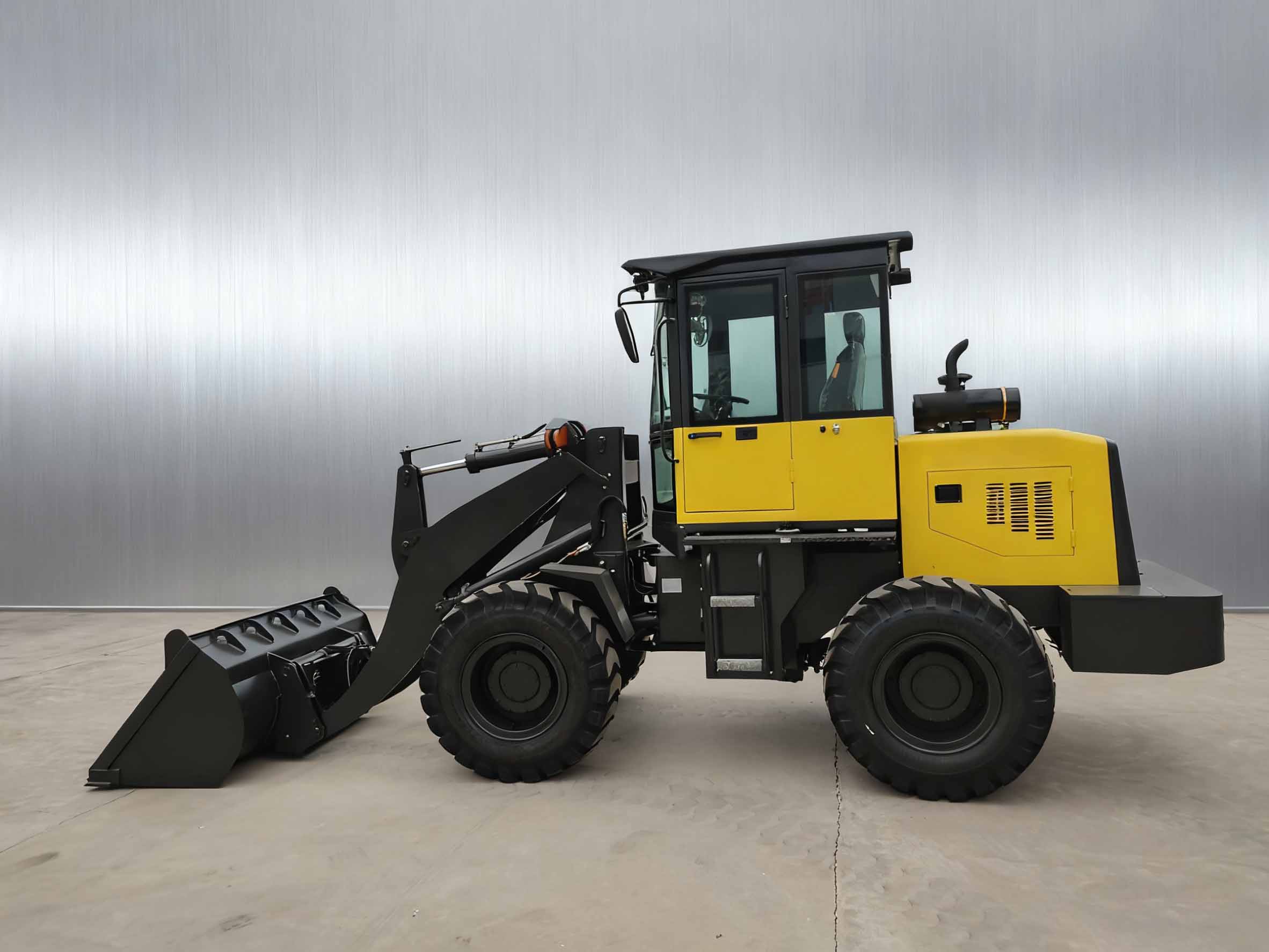 رافعة صغيرة مدمجة رباعية الدفع للزراعة