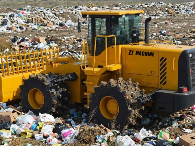 مدحلة نفايات للبيع ZT MACHINE