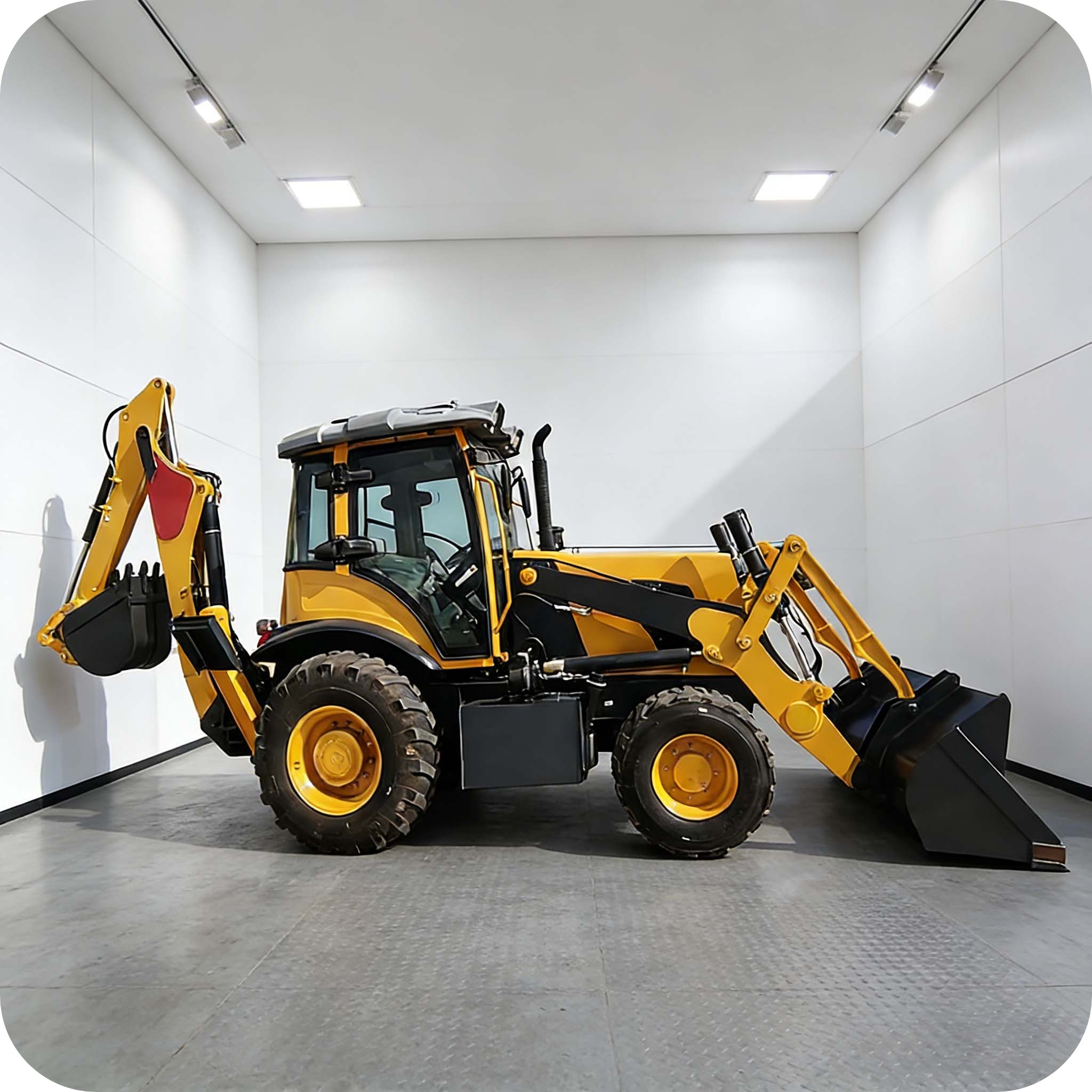 Retroexcavadora ZTW30-25 de servicio pesado con motor Cummins