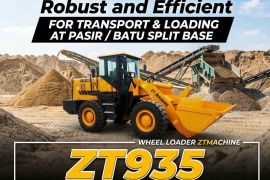 Por qué el cargador ZT935 es popular en las obras de construcción tailandesas