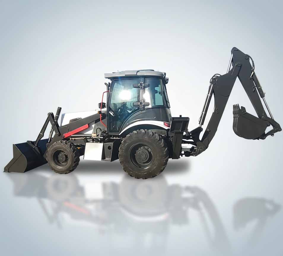 Consulta via WhatsApp para retroescavadora acessível da China