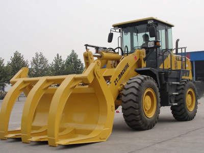 Timber Grab Wheel Loader for Log Handling & Forestry