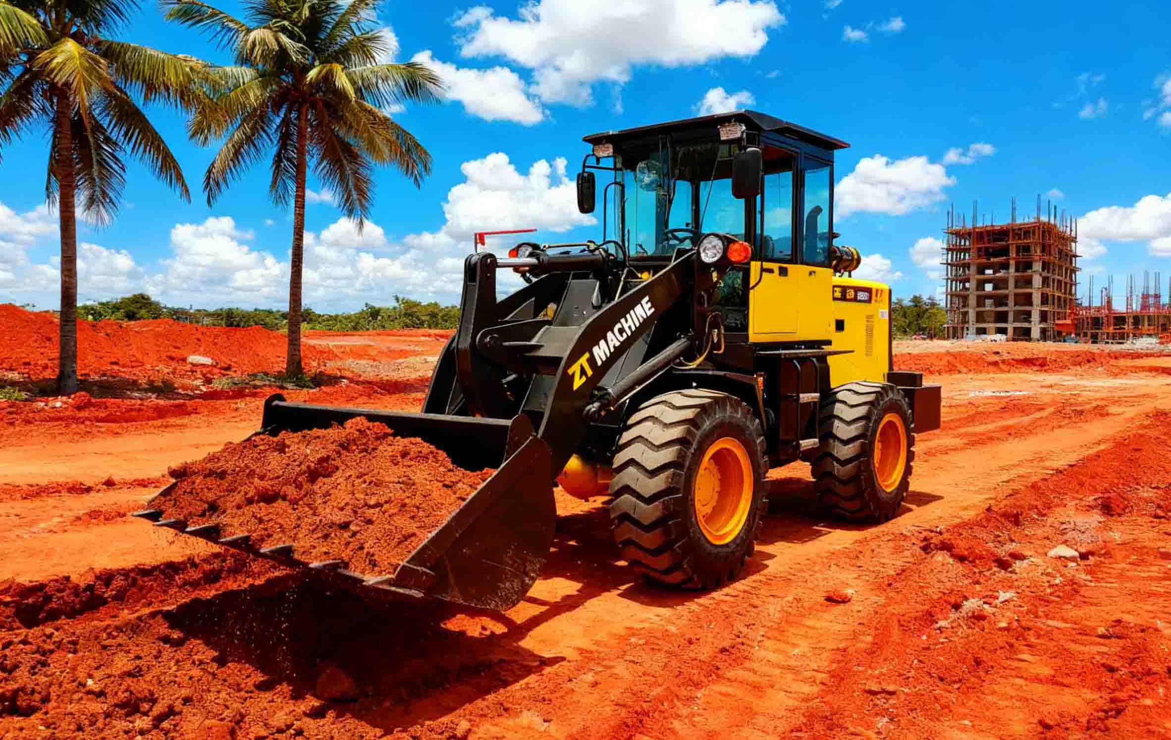 Loader Tractor Brazil Tackling Brazil’s Red - Soil Challenges: ZT926 Wheel Loader’s Reliable ...
