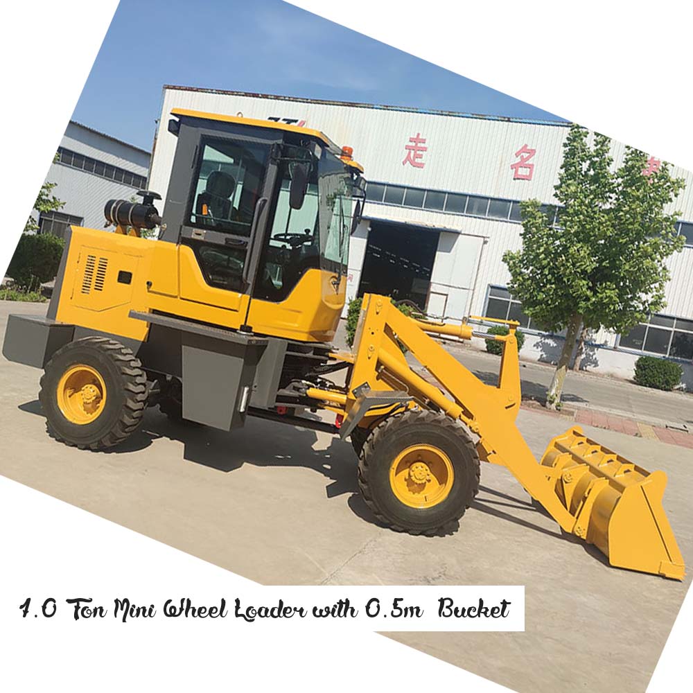 Versatile ZT916 Small Loader 18km/H Travel Speed For Quick Site Movement