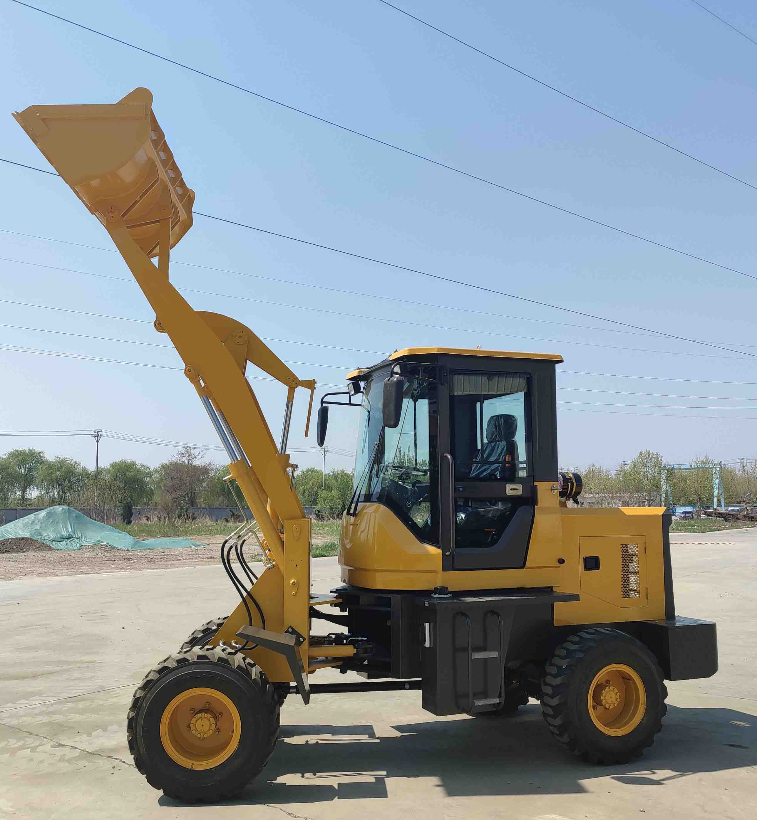 Meilleure chargeuse sur pneus pour l'aménagement paysager