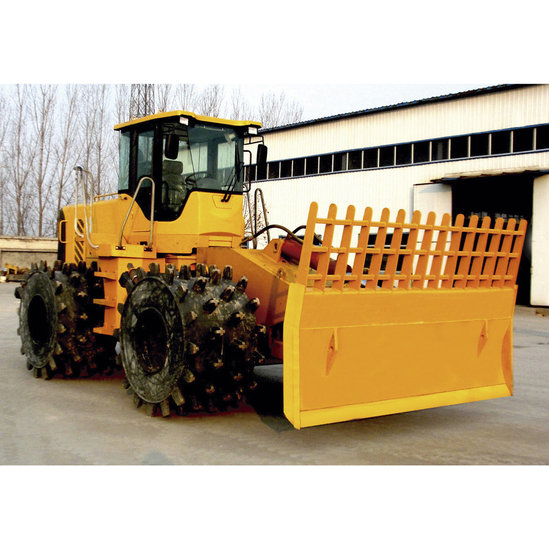 Compacteur de décharge haut de gamme avec commandes faciles