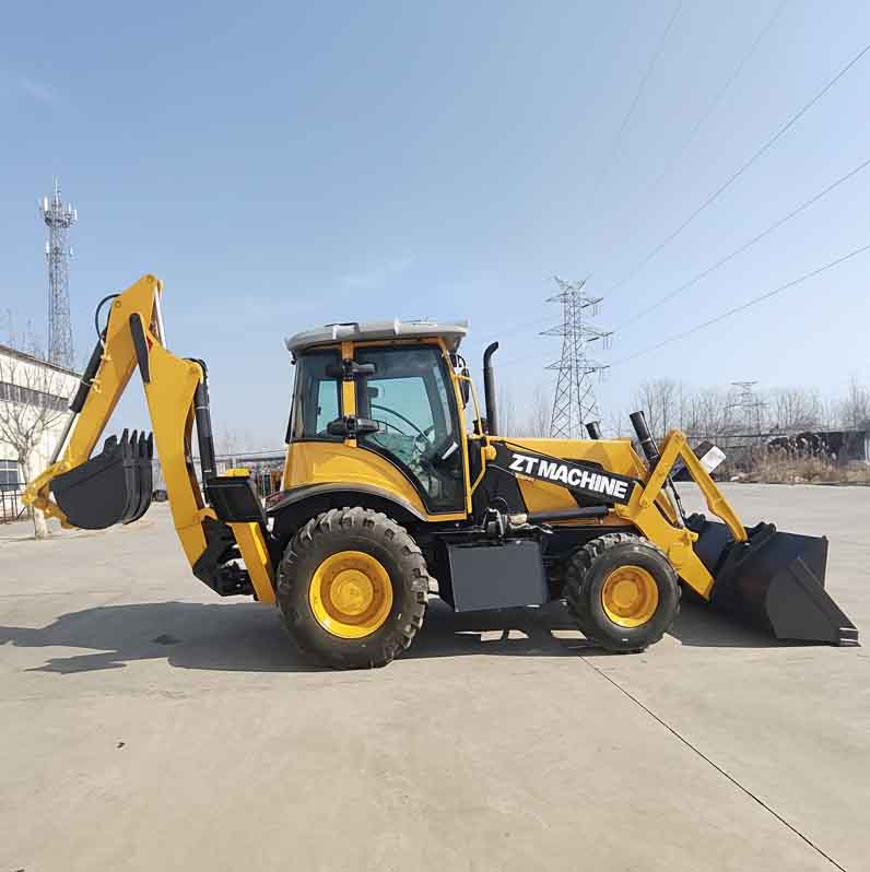 Durable Taian ZTW30-25 Backhoe Loader for Road and Building Construction