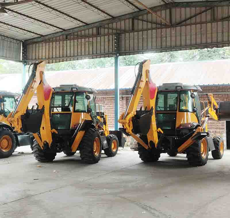 Retroescavadora avançada para agricultura