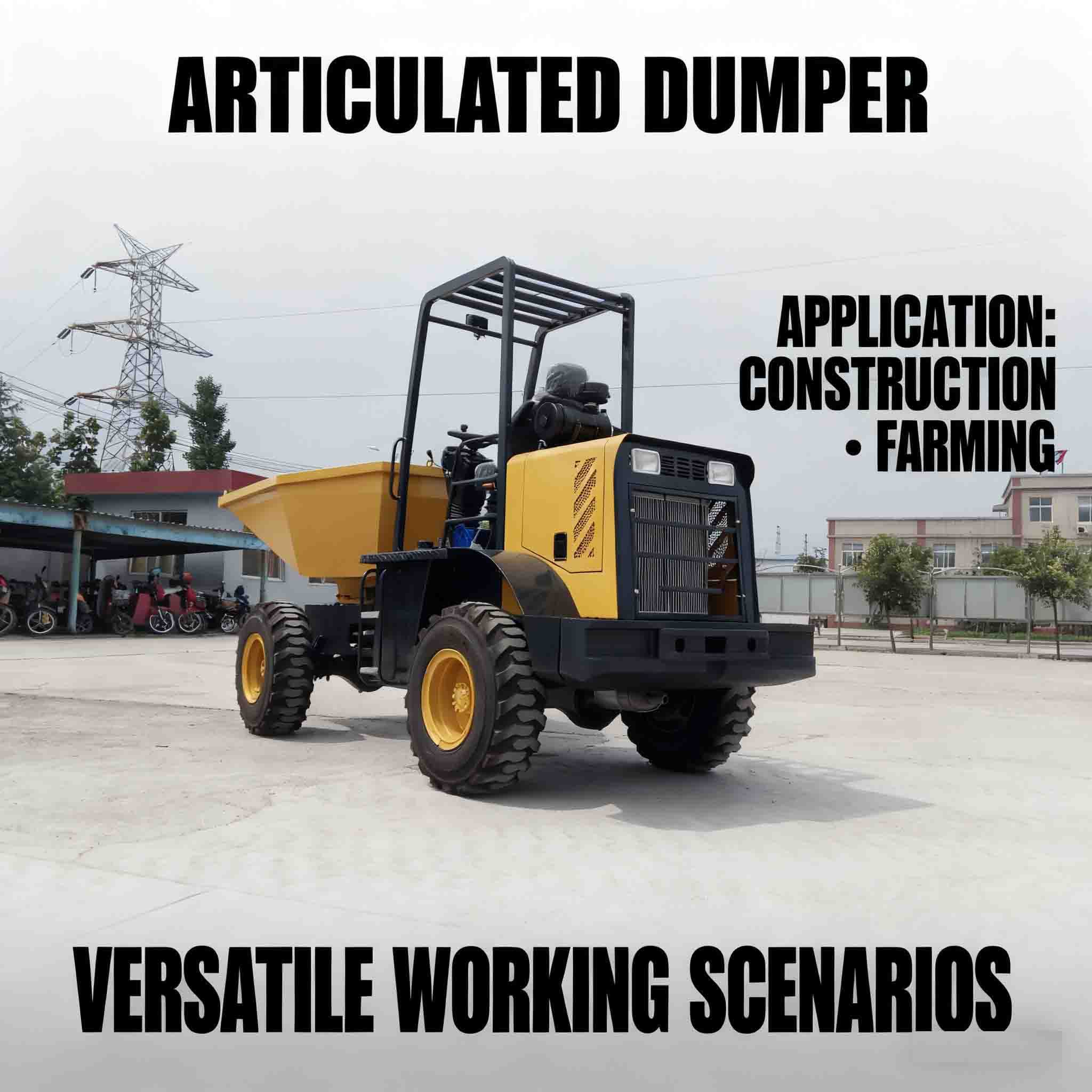 Cheap diesel Dumper Price