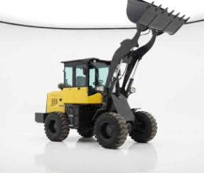 Máy xúc lật bánh lốp hiệu suất cao 1,5 tấn với gầu xúc chắc chắn dung tích 0,75 m³