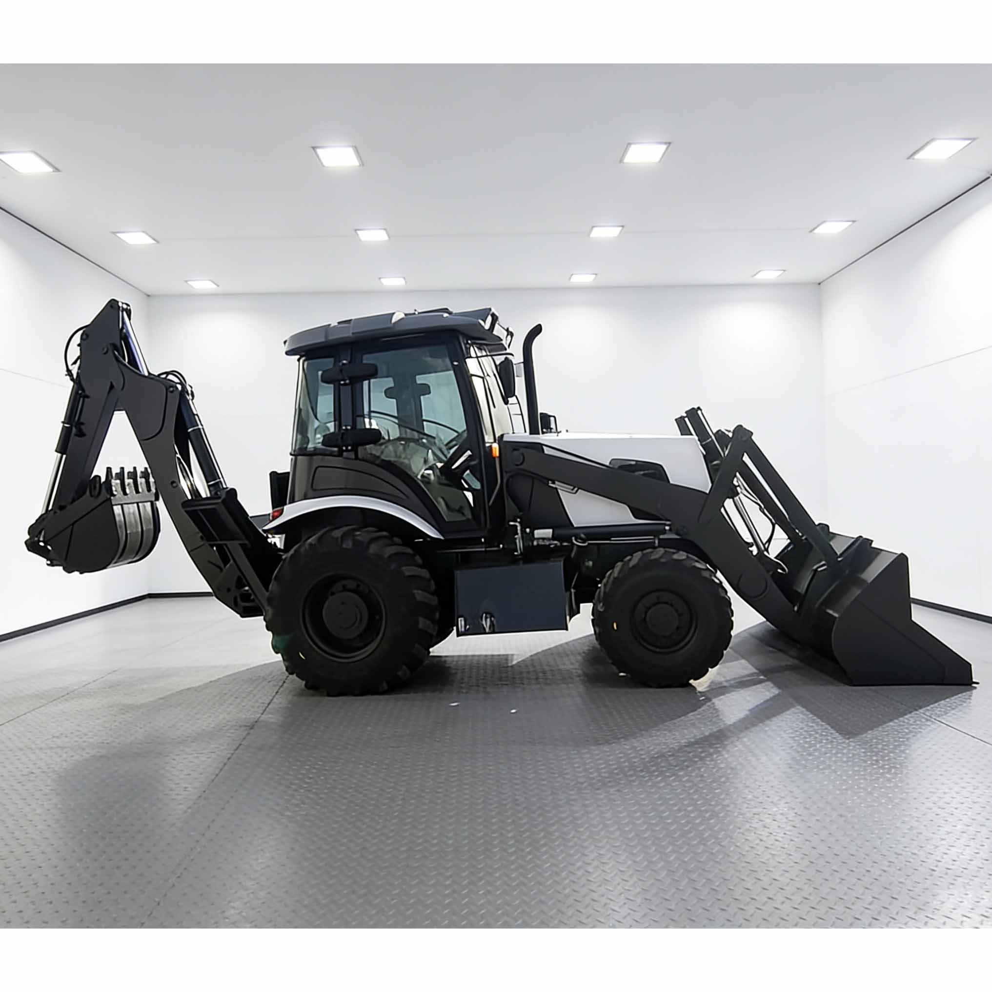 Retroexcavadora ZTW30-25 de alta resistencia con cucharón eficiente de 0,3 m³