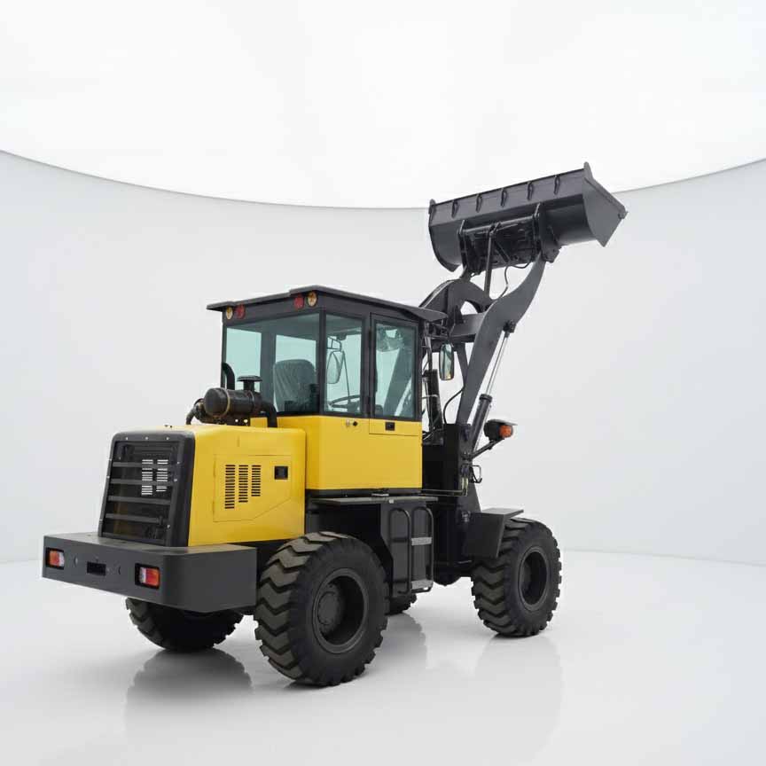 Versatile 1.5 Ton Compact Loader for Rugged Terrain Use 