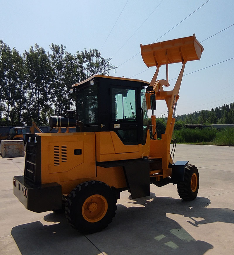 Cargadora de ruedas robusta para condiciones difíciles