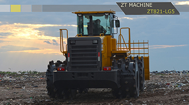 Affordable Heavy Equipment Landfill Compactor