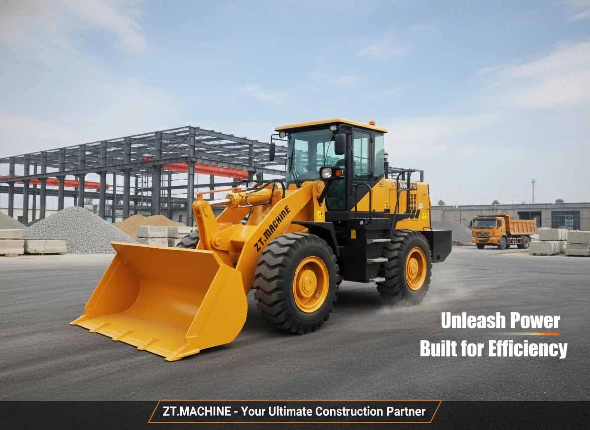 Front End Loader Tugas Berat dengan Kapasitas Bucket 1,7 M³