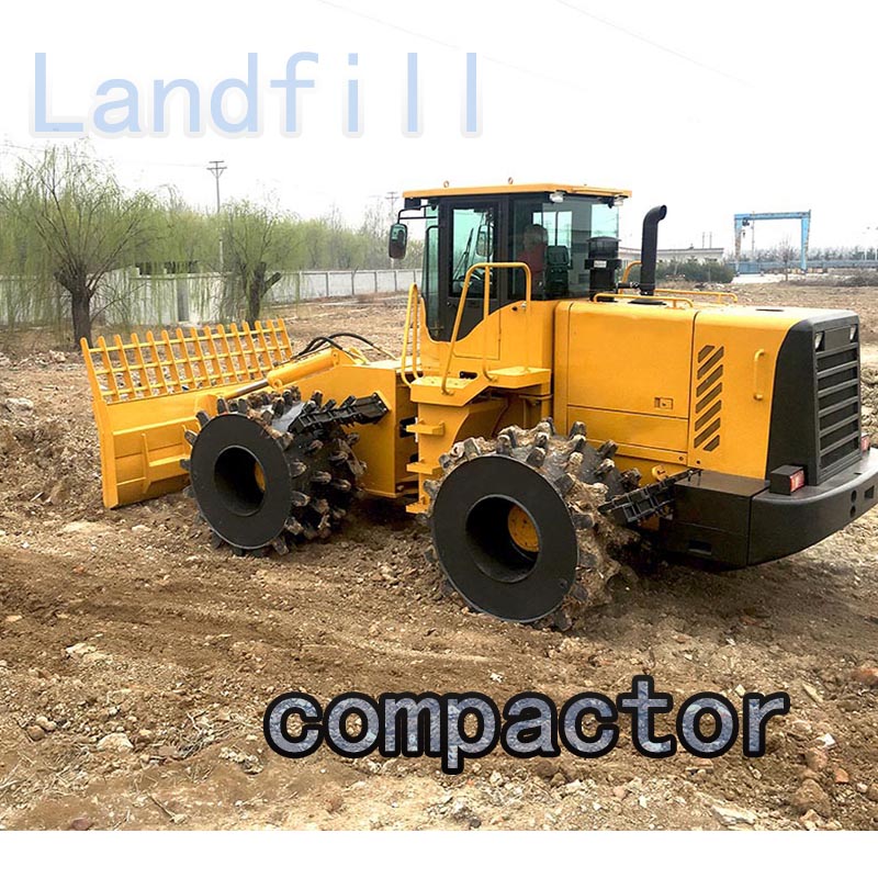 Compactador de Aterro Articulado 4WD