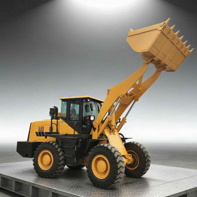 Máy xúc lật bánh lốp 3 tấn hiệu suất cao với khả năng tiết kiệm nhiên liệu vượt trội