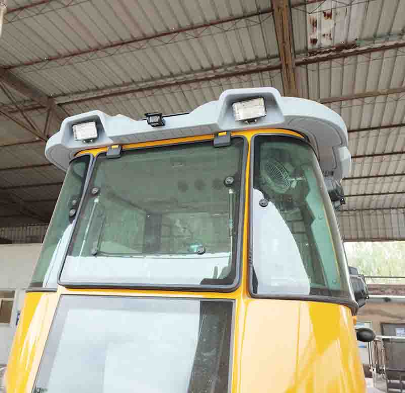 Retroescavadora avançada para agricultura