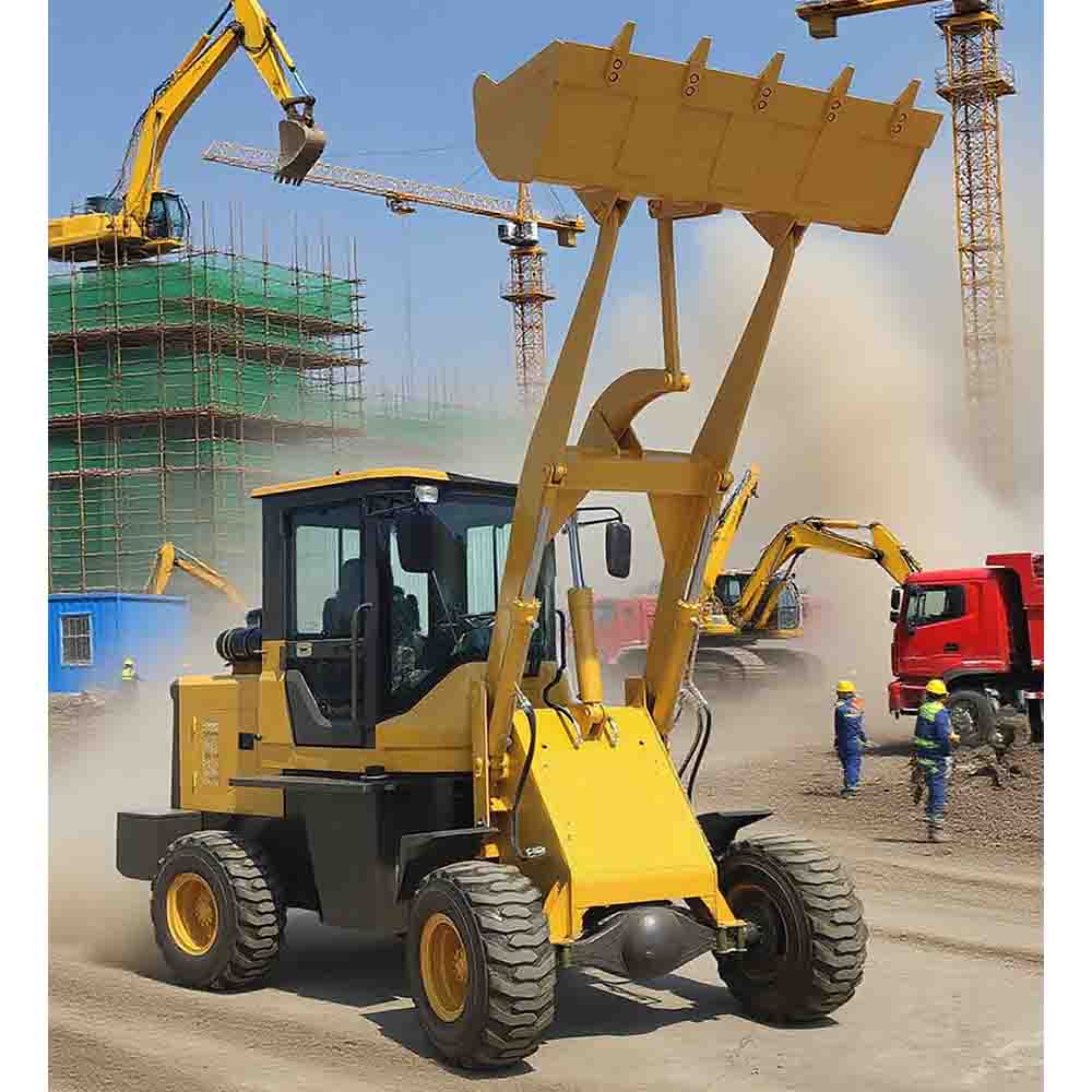 Mini Wheel Loader For Light Construction And Agricultural Projects