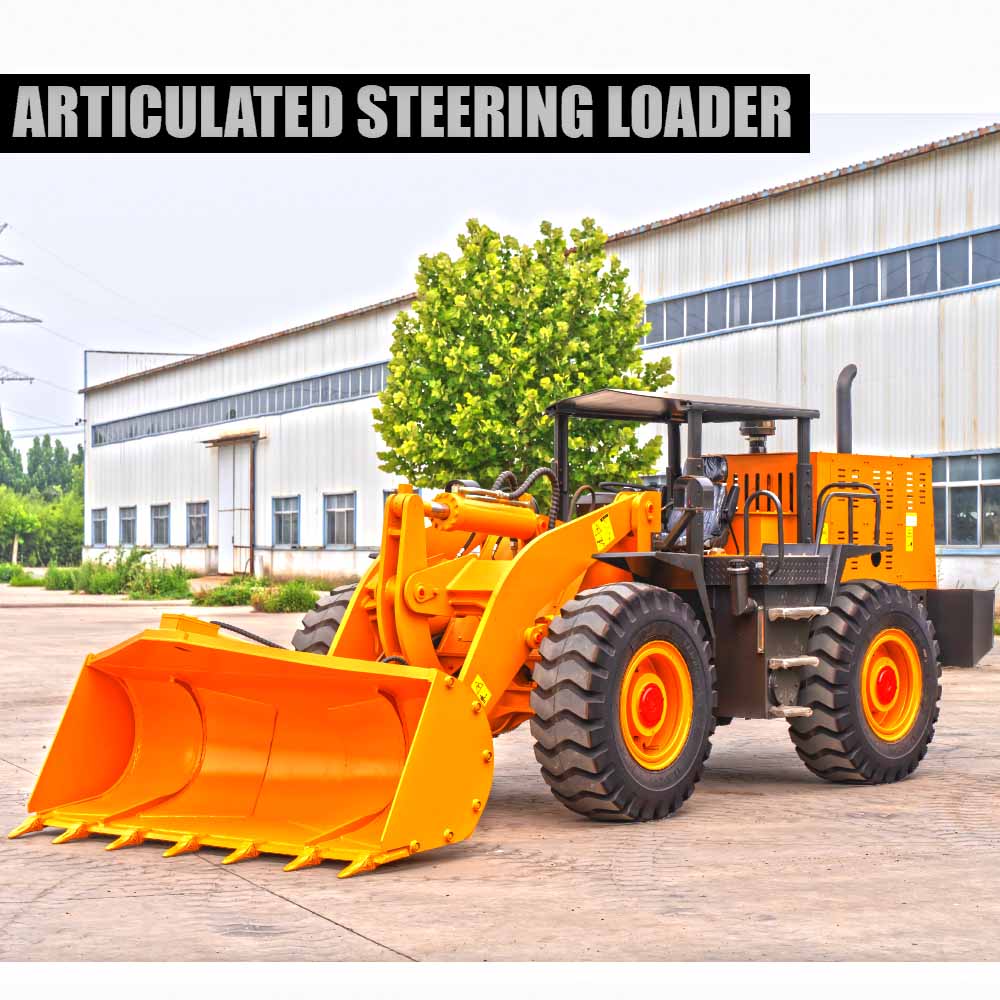 Articulated Steering Loader for Tight Mine Spaces