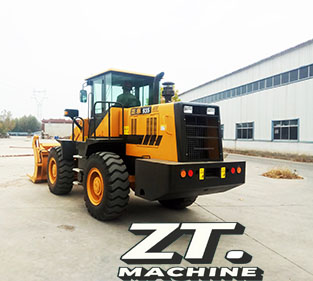 Cargadora de ruedas versátil de 3 toneladas para construcción