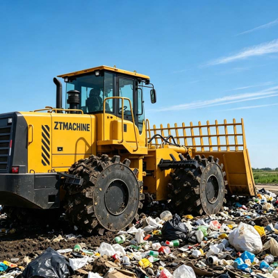 Berangkat ke Auckland! Bagaimana Kami Mengemas Landfill Compactor Raksasa ke dalam Kontainer