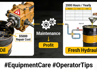 【Veteran's Tip】Why Your Loader MUST Change Hydraulic Oil Regularly!