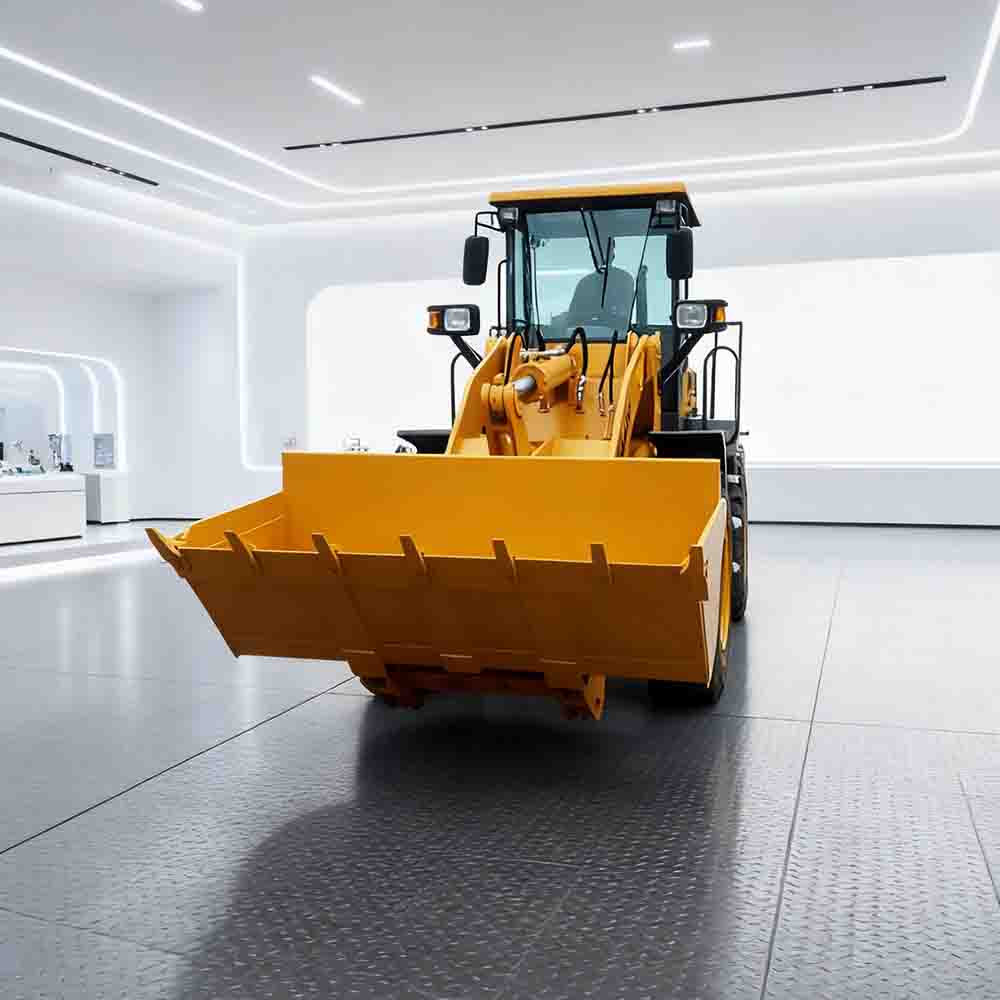 Cargadora de ruedas de 3 toneladas de alta eficiencia con un ahorro de combustible superior.