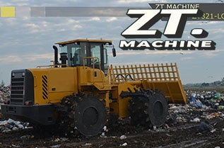 ZT821-LG5 21 Ton 162kW Weichai Engine Heavy Duty Waste Compactor ZT821-LG5 21 Ton 162kW Weichai Engine Heavy Duty Waste Compactor
