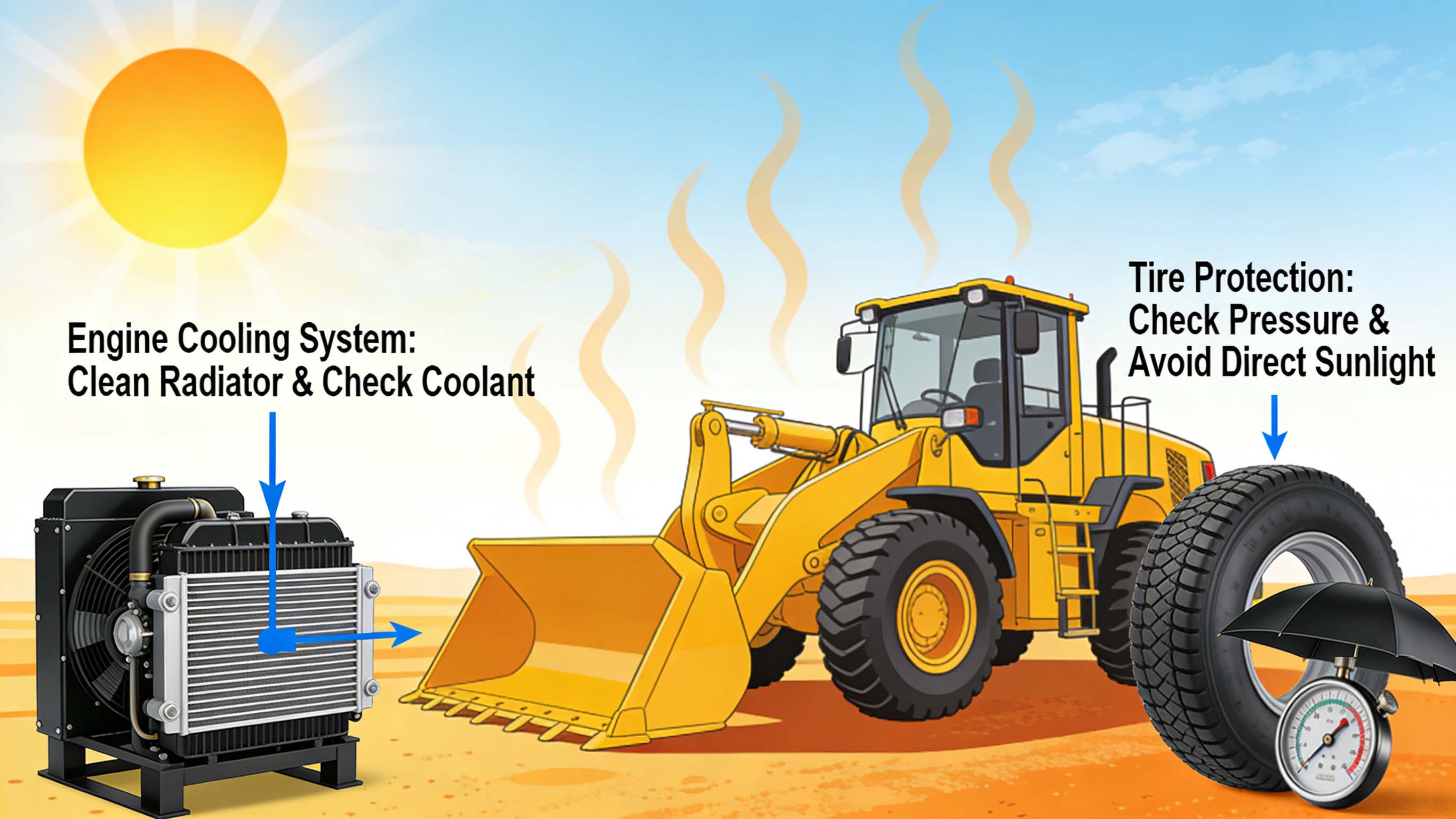 Summer Care Guide Keep Your Loader Cool & Efficient!