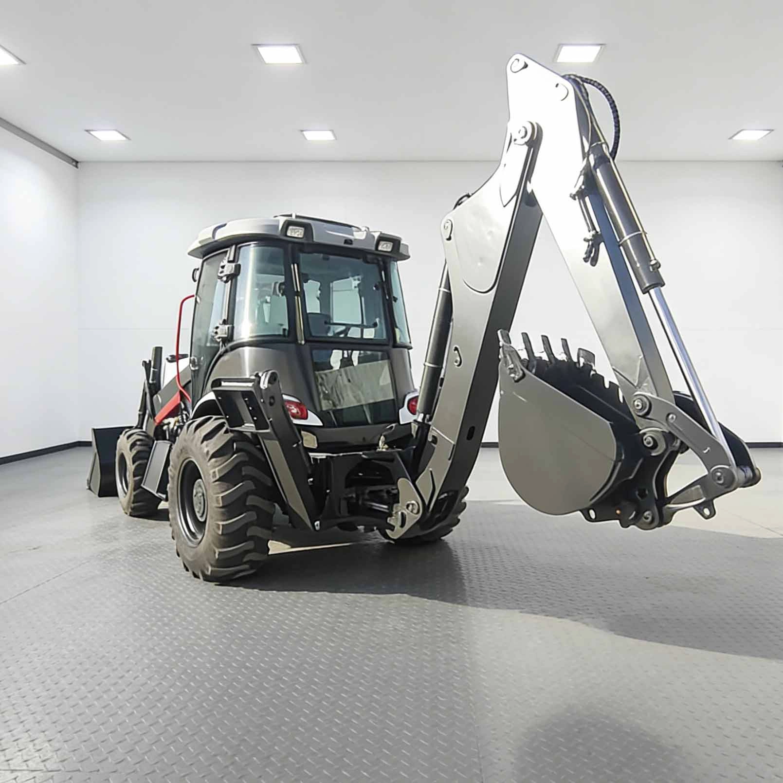 အကြီးစားတာဝန်အတွက် ဘက်စုံသုံး Zhengtai ZTW30-25 Backhoe Loader