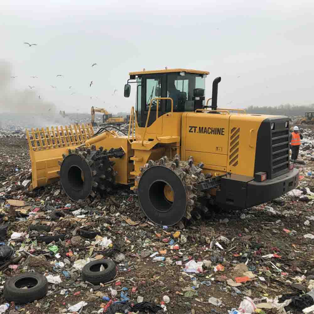 Pemadat yang Andal untuk Operasi dan Pemeliharaan Tempat Pembuangan Akhir