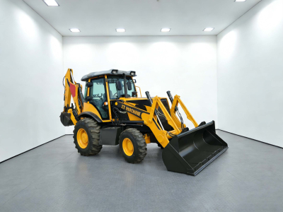 Multi-Functional Excavation Tasks အတွက် Heavy-duty 4X4 Backhoe Loader
