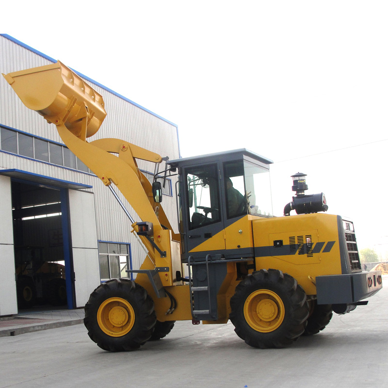 75kw Cummins Engine Wheel Loader 