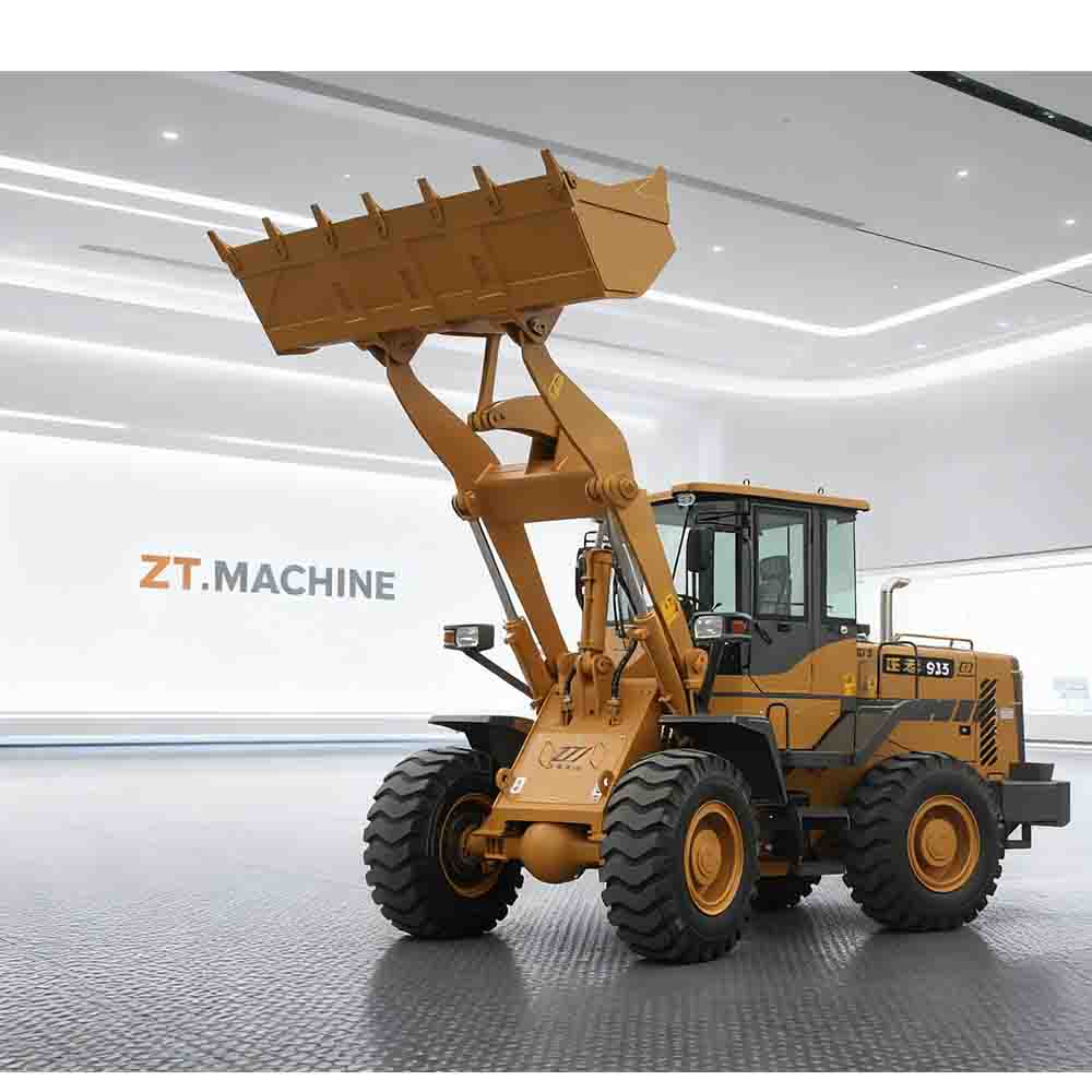 Cargadora de ruedas de 3 toneladas de alta eficiencia con un ahorro de combustible superior.