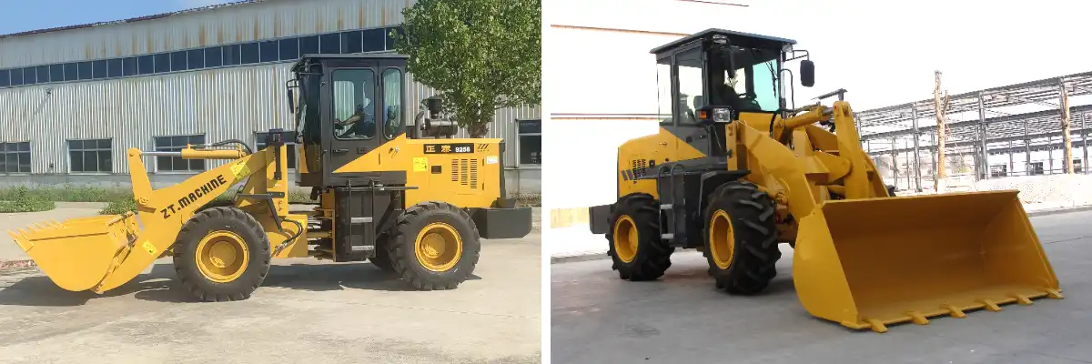 75kw Cummins Engine Wheel Loader