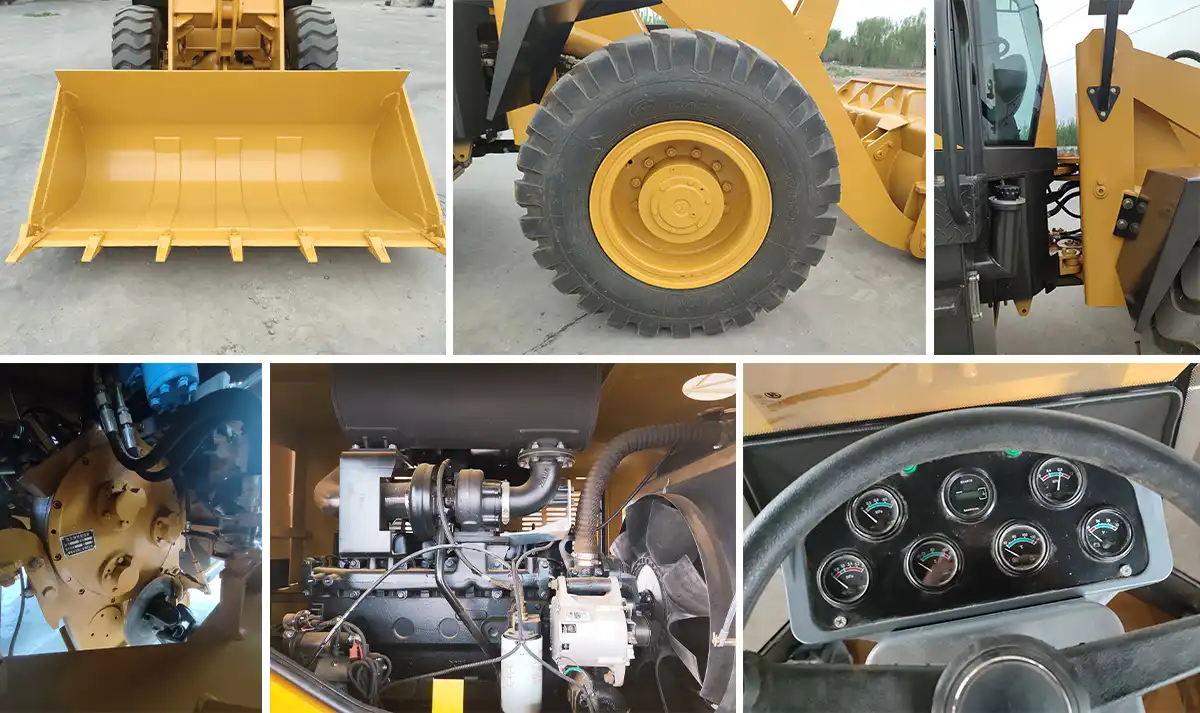 Front End Loader Tugas Berat dengan Kapasitas Bucket 1,7 M³