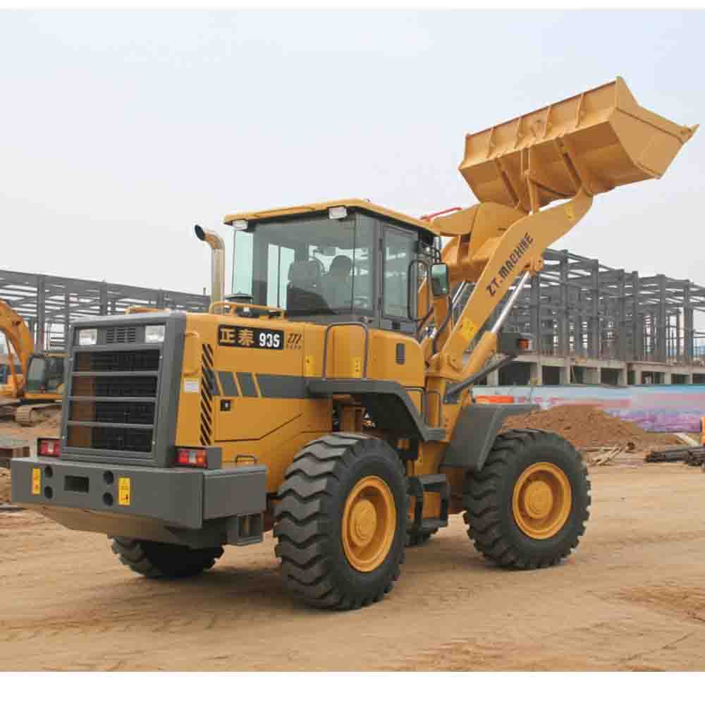 Wheel Loader With 110kN Breakout Force For Digging And Loading Tough Materials