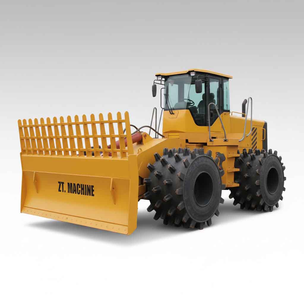 เครื่องบดอัดขยะฝังกลบเพื่อการจัดการขยะที่มีประสิทธิภาพและยั่งยืน